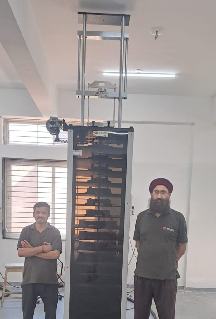 Deadweight force standard machine installed at Baani Enterprise