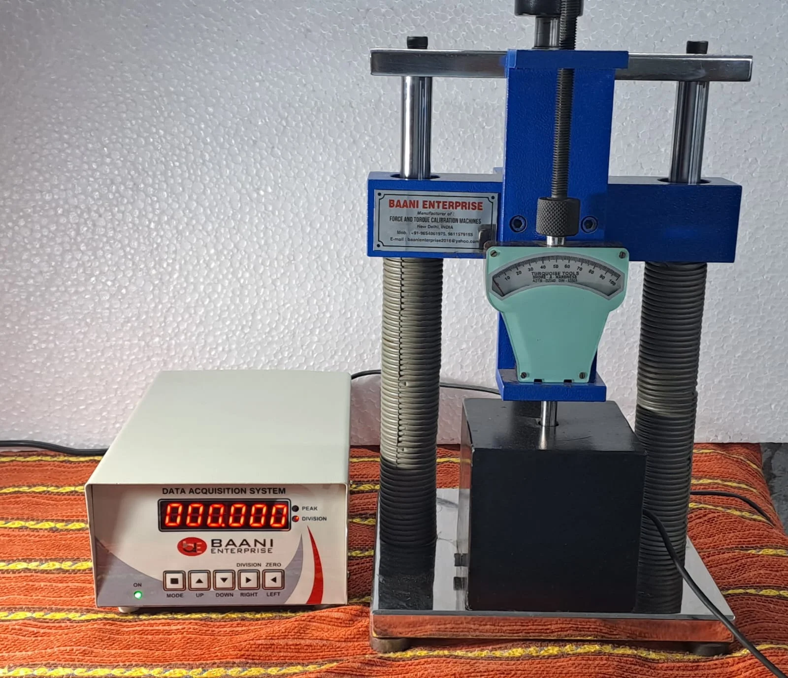Shore Hardness Machine Installed at Baani Enterprise